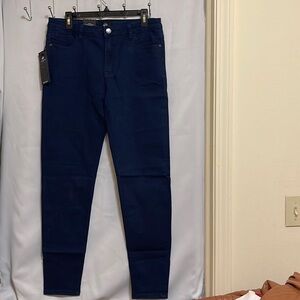 ZLZ Women’s Skinny Fit Blue Jeans Jeggings But Lift Size 16/ 32